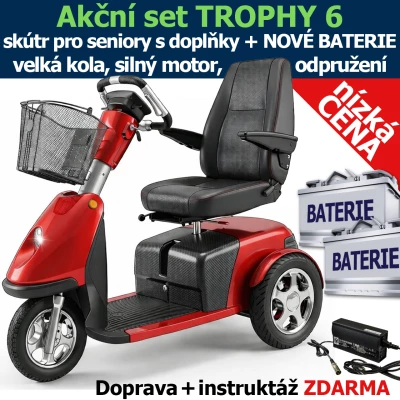 Elektrický skútr Akční set Trophy 6 foto