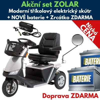 Skútr pro seniory Akční set Zolar foto