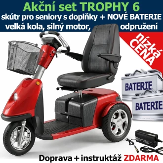 Elektrický skútr Akční set Trophy 6 foto