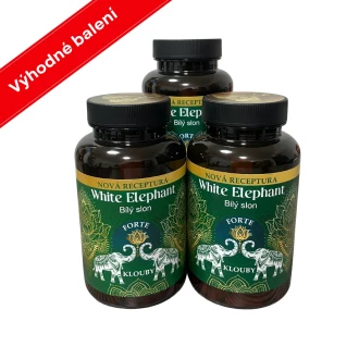 bílý slon Klouby FORTE 3x foto