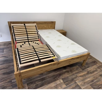 Postele z masivu Ametyst - masiv, dub foto