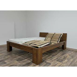 Postele z masivu Smaragd - masiv, dub foto