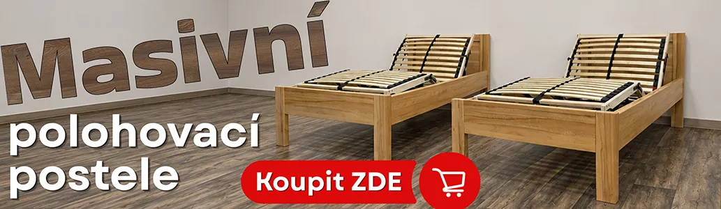 Masivní postele obrázek